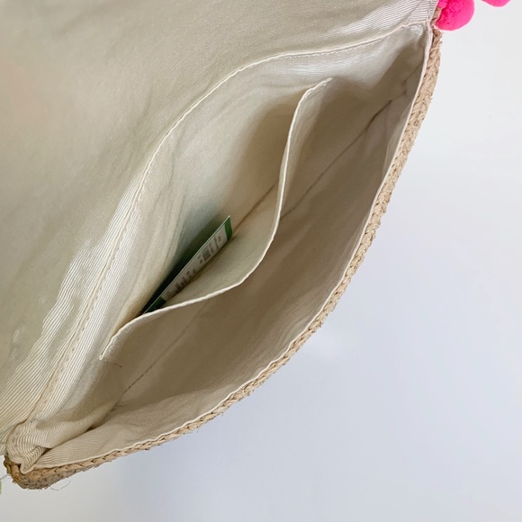 LILLY PULITZER | Straw Clam Shell Clutch - Picture 5 of 5